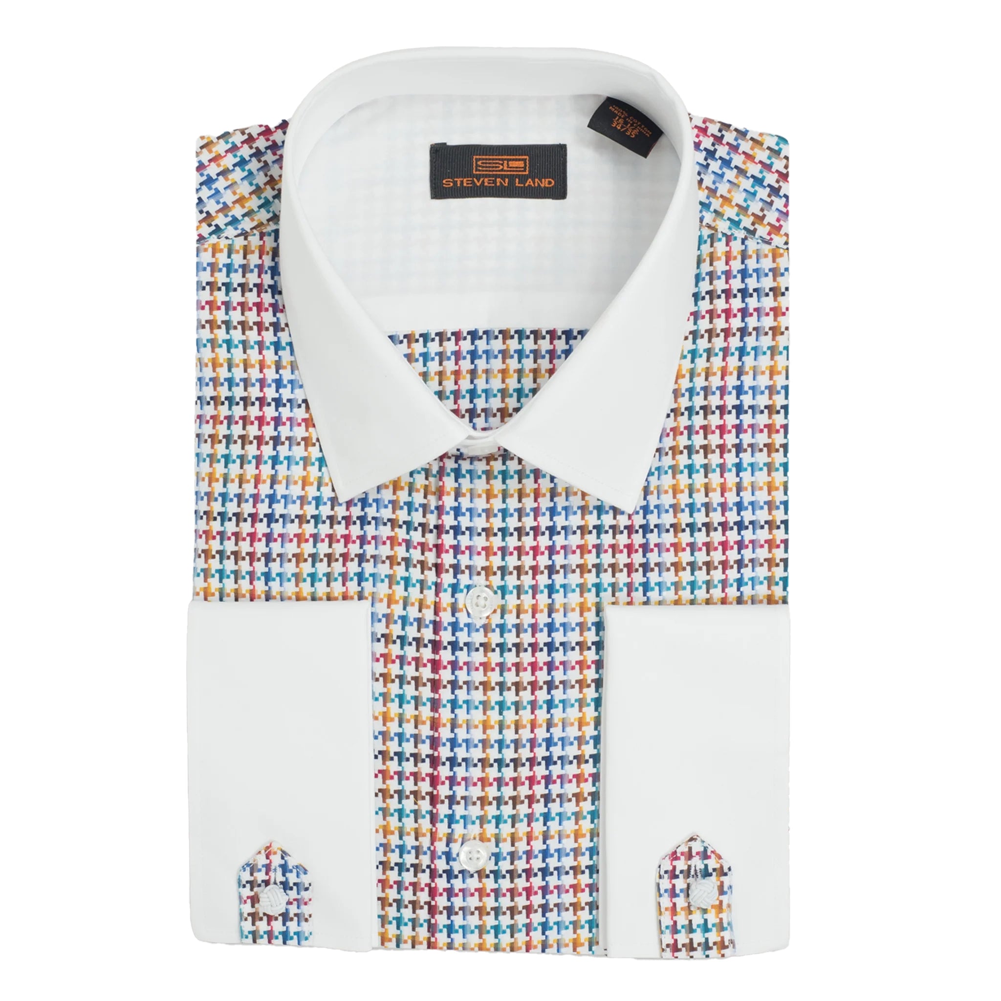 collar tabs dress shirt The Rees Dress Shirt Classic Collar Tab French cuff DS2422