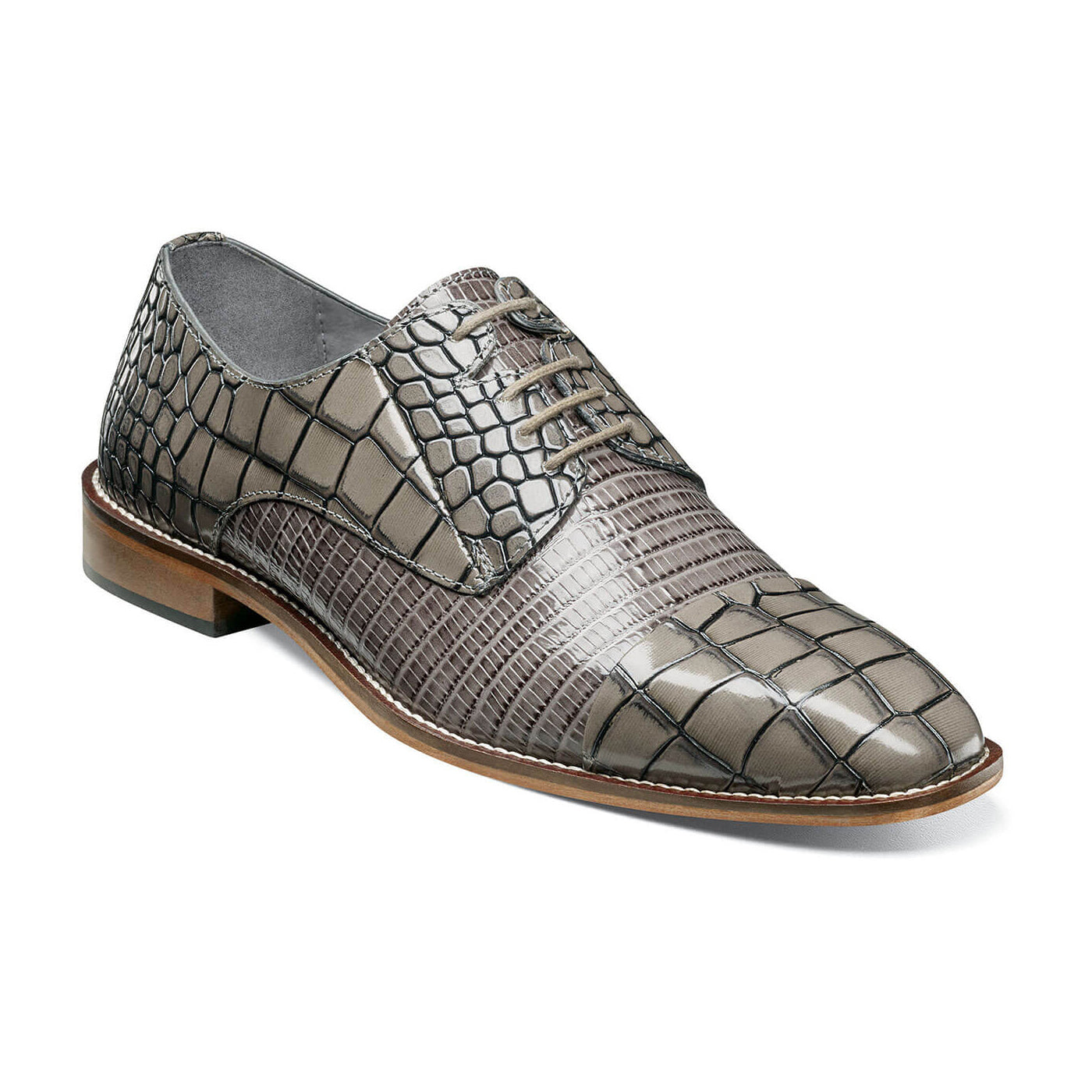 Stacy Adams Talarico Black Leather Oxfords Sleek Design Sz 9.5 W Stacy Adams Men main image 2