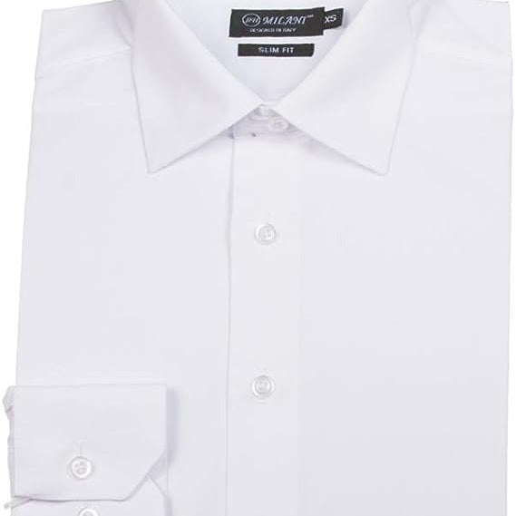 milani dress shirts Milani White Dress Shirt