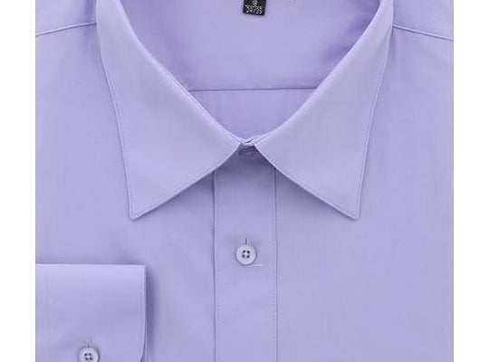 900M - MILANI SOLID C/C DRESS SHIRT LAVENDER