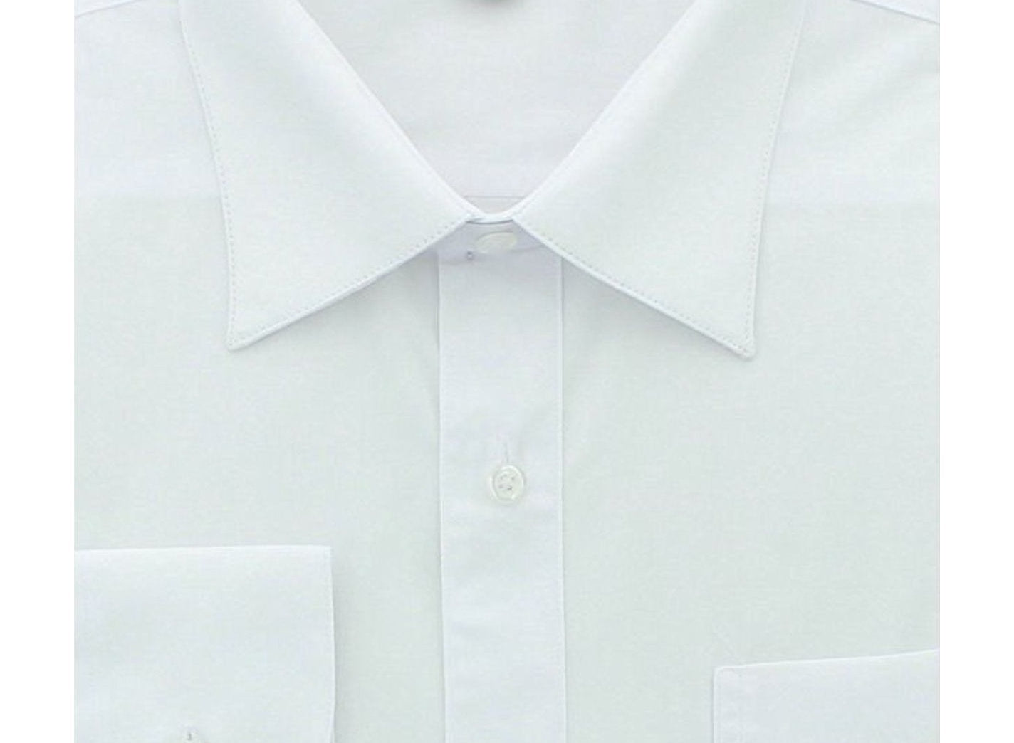900M - MILANI SOLID C/C DRESS SHIRT WHITE