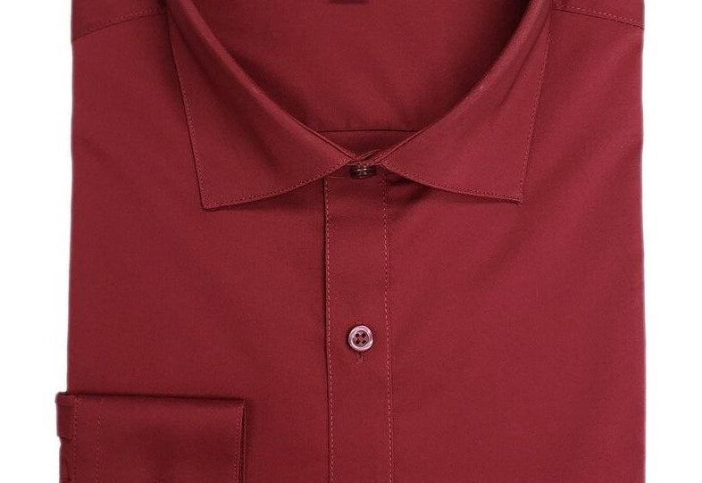 973SL - PLATINO SOLID SPANDEX SLIM FIT SHIRT