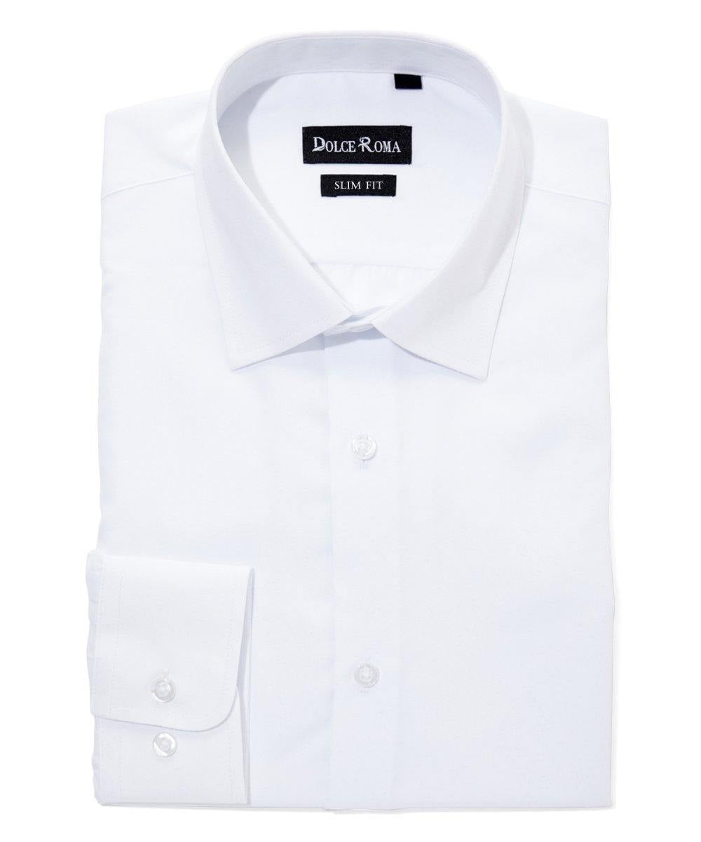 DS-367 - DOLCE ROMA SLIM FIT DRESS SHIRT – Suit & Tux Warehouse