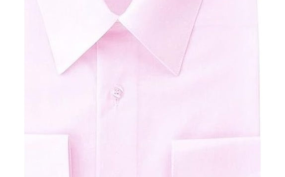 Berlioni C/C Solid Dress Shirt New Pink BL900