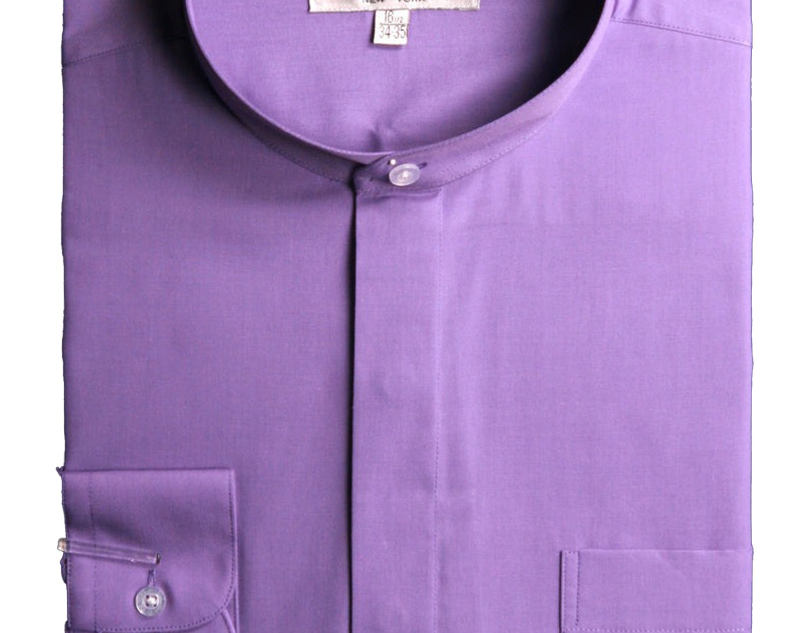 DS3001C - DANIEL ELLISSA BANDED COLLAR SHIRT LAVENDER