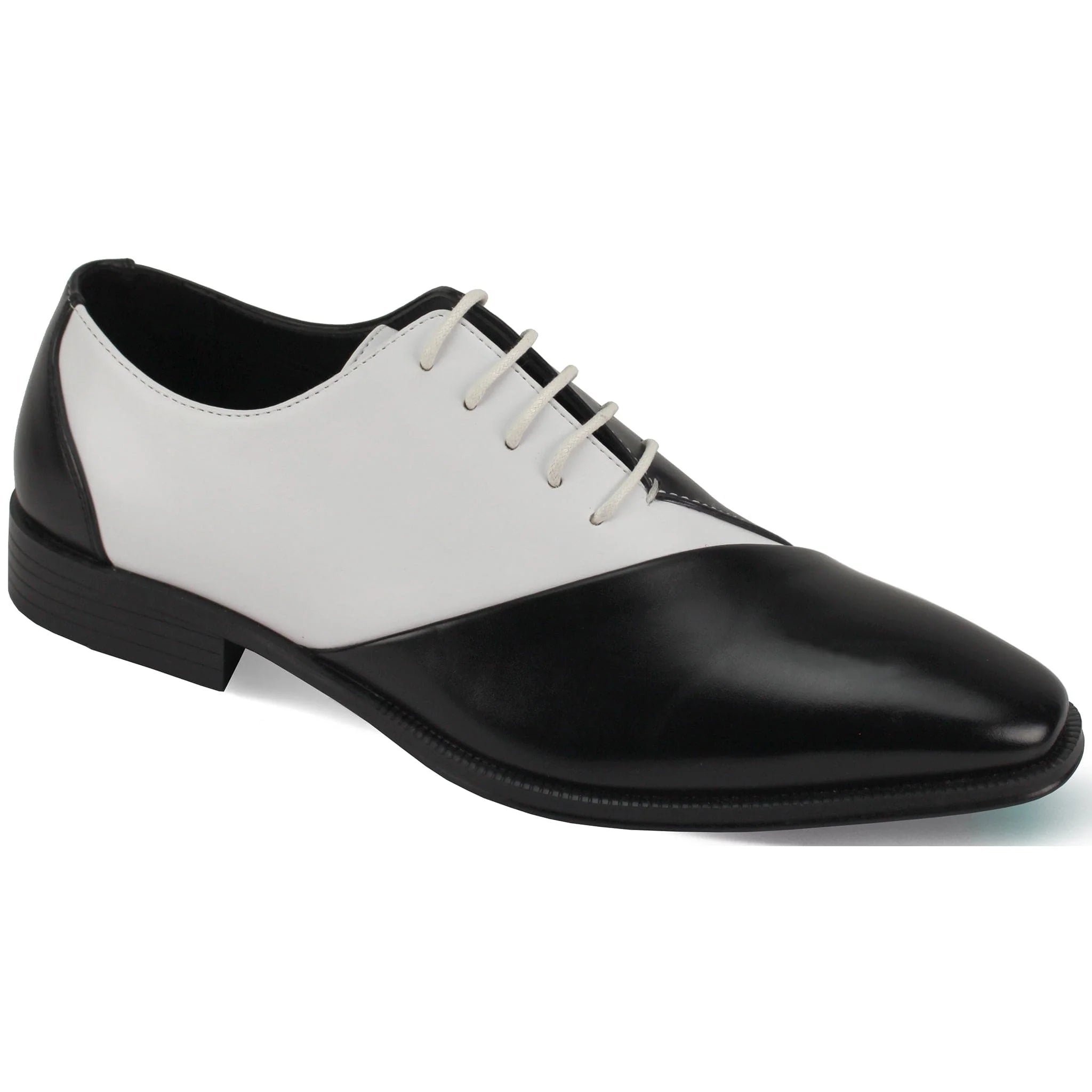 Antonio Cerrelli Dress Shoes Two-Tone Plain Toe Oxford