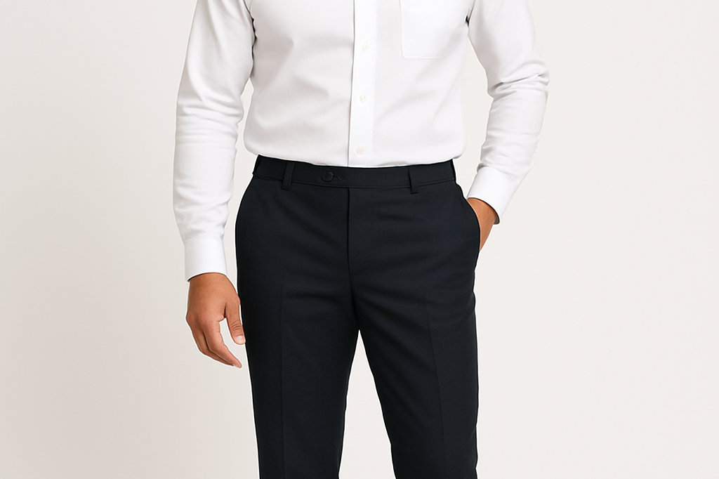 After Midnight Mens Suede Velvet Smoker's Tuxedo Loafer — AI Model Photo