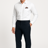 After Midnight Mens Suede Velvet Smoker's Tuxedo Loafer — AI Model Photo