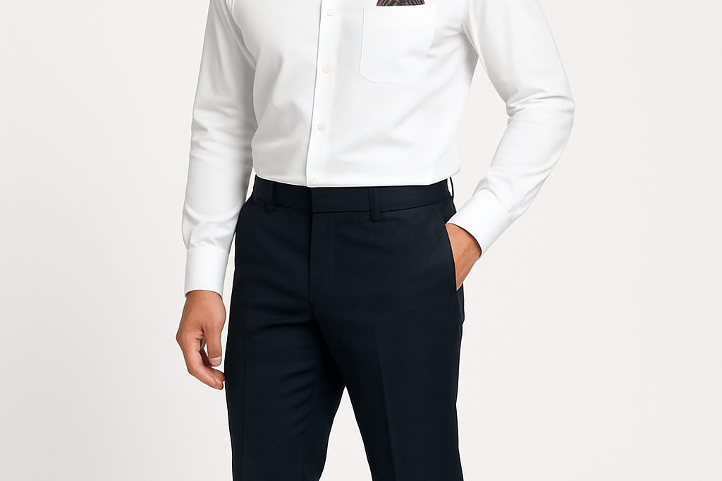 After Midnight Mens Suede Velvet Smoker's Tuxedo Loafer — AI Model Photo