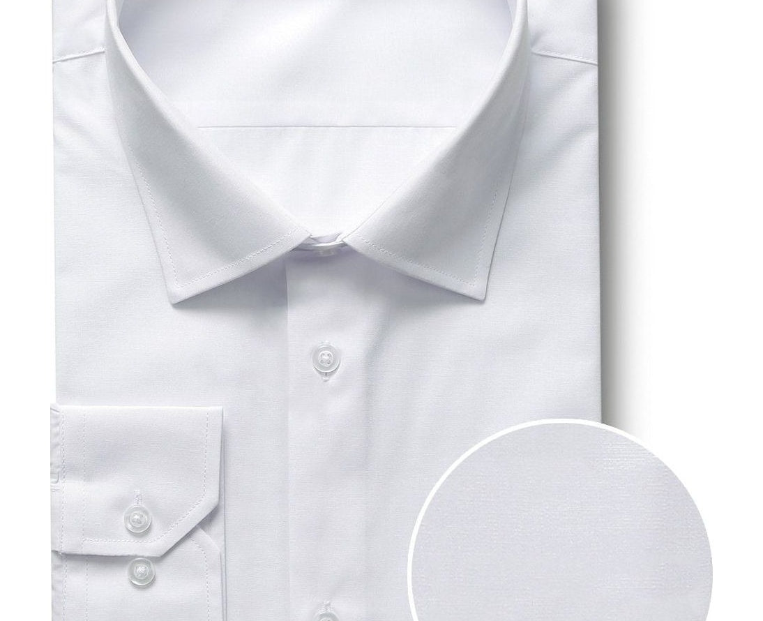 TC-01 - VERNO FASHION CLASSIC FIT DRESS SHIRT WHITE